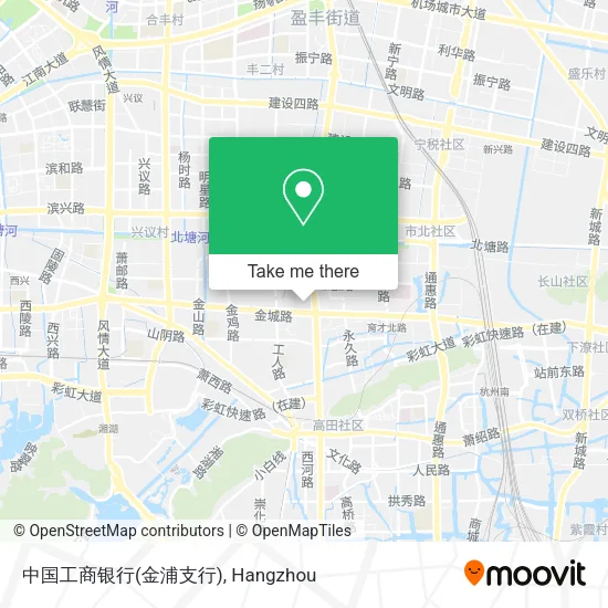 中国工商银行(金浦支行) map