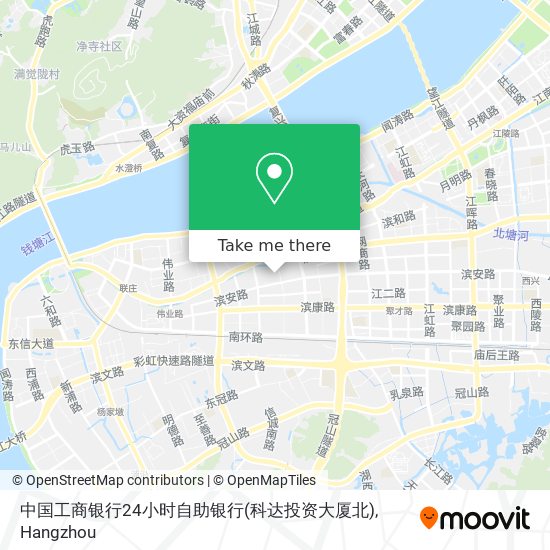 中国工商银行24小时自助银行(科达投资大厦北) map