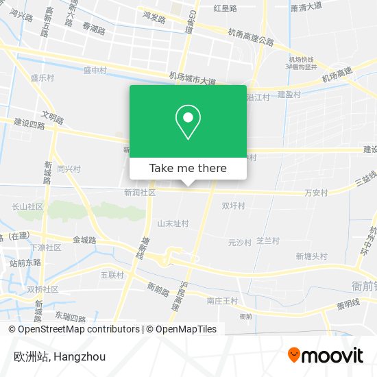 欧洲站 map