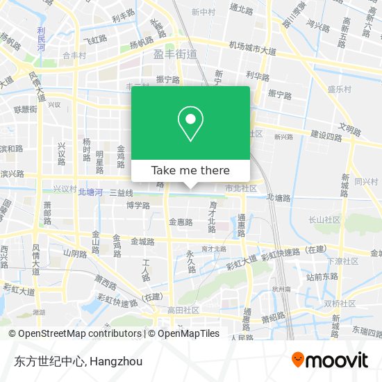 东方世纪中心 map