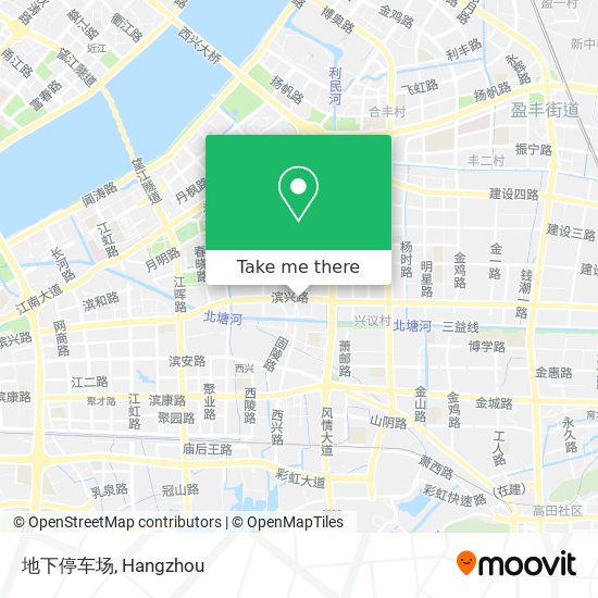 地下停车场 map