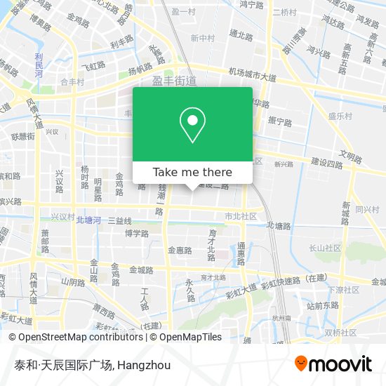 泰和·天辰国际广场 map