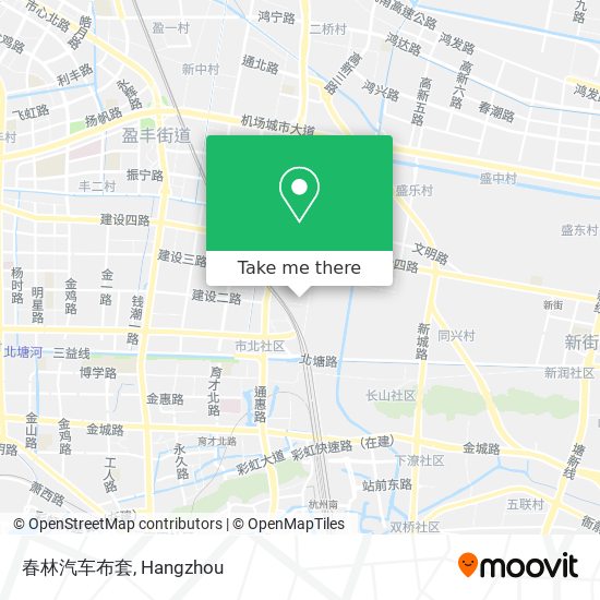 春林汽车布套 map