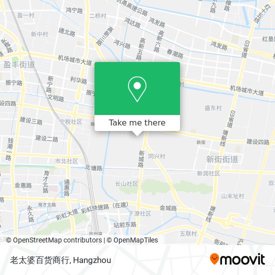 老太婆百货商行 map