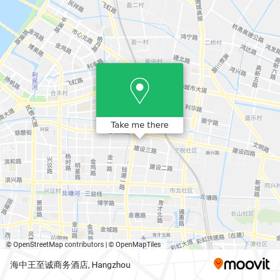 海中王至诚商务酒店 map