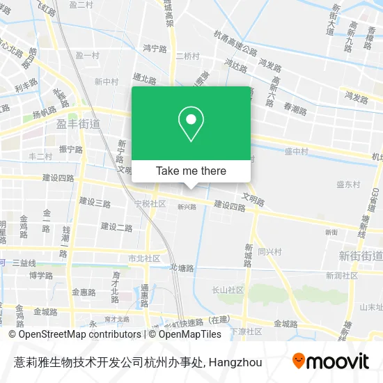 薏莉雅生物技术开发公司杭州办事处 map