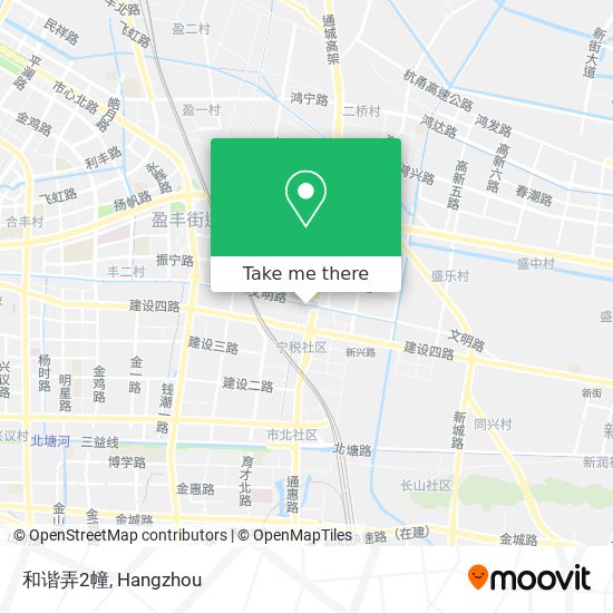 和谐弄2幢 map