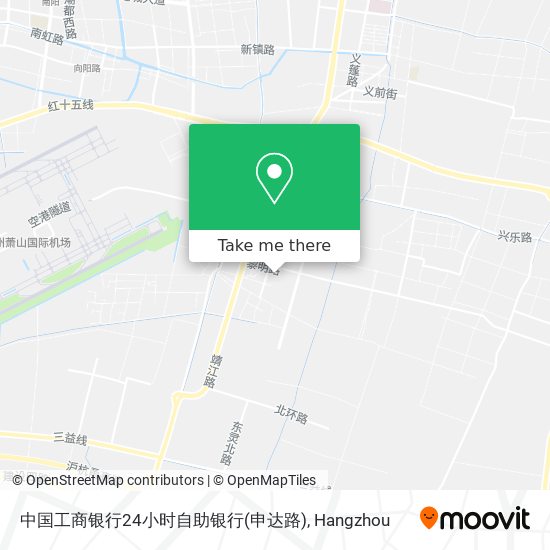 中国工商银行24小时自助银行(申达路) map
