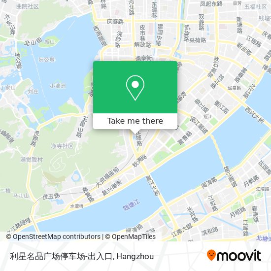 利星名品广场停车场-出入口 map