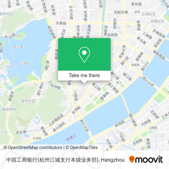 中国工商银行(杭州江城支行本级业务部) map