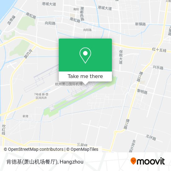 肯德基(萧山机场餐厅) map