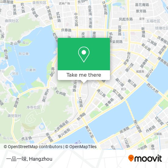 一品一味 map