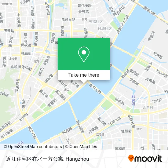 近江住宅区在水一方公寓 map