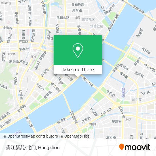 滨江新苑-北门 map