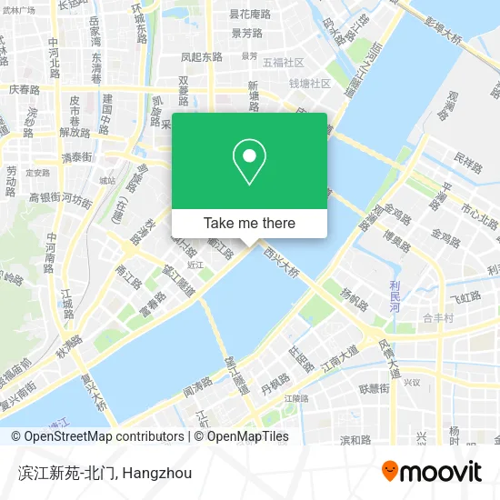 滨江新苑-北门 map