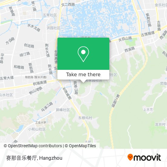 赛那音乐餐厅 map