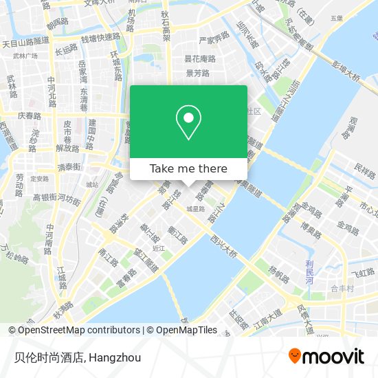 贝伦时尚酒店 map