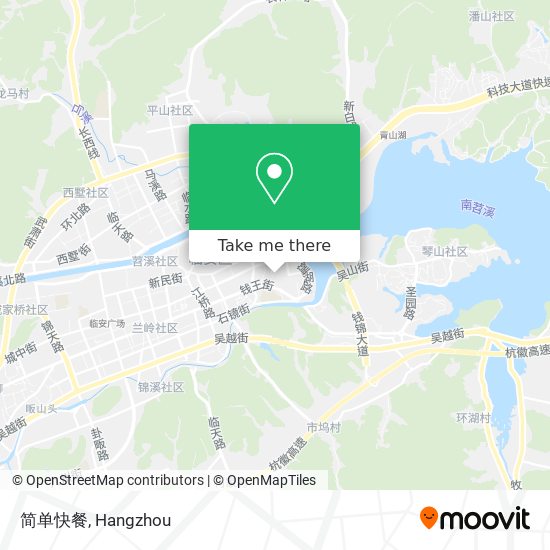 简单快餐 map