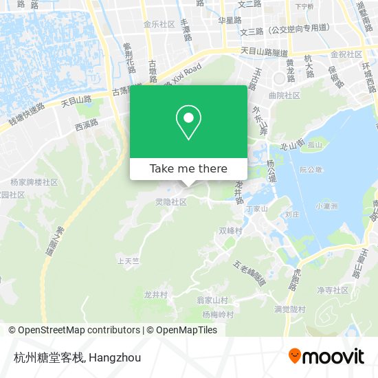 杭州糖堂客栈 map