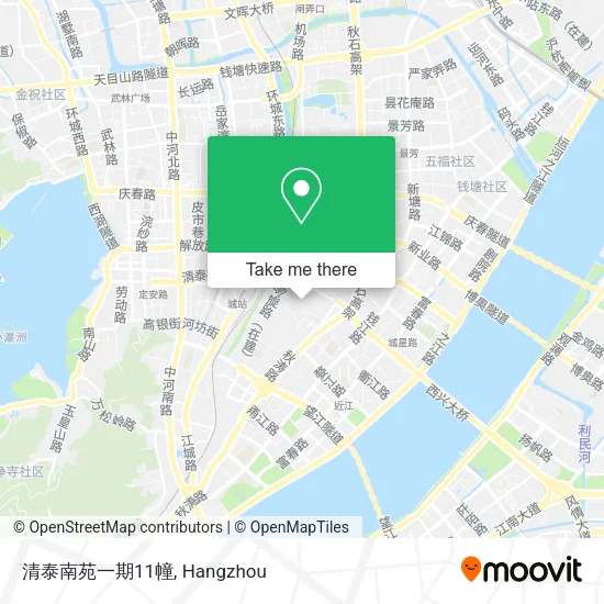 清泰南苑一期11幢 map