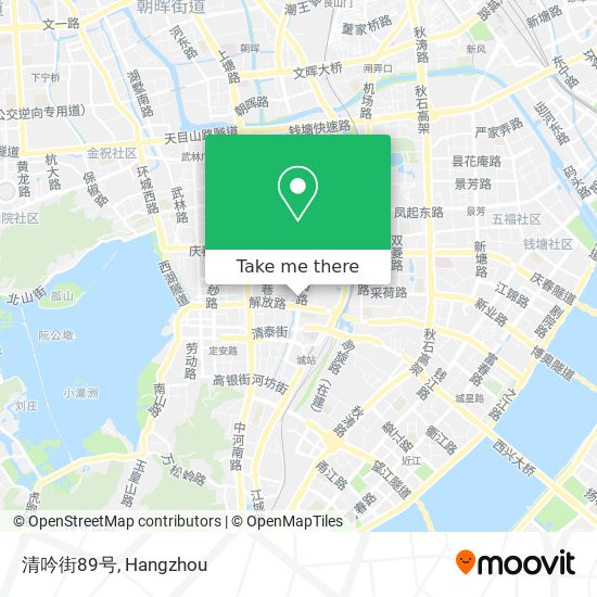 清吟街89号 map