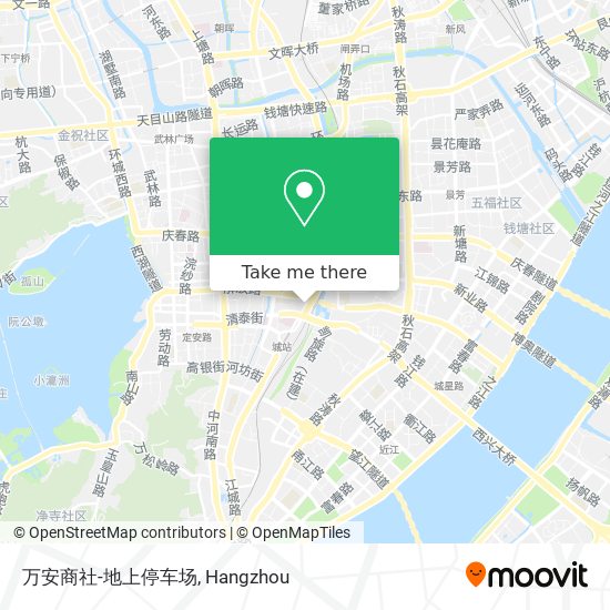 万安商社-地上停车场 map