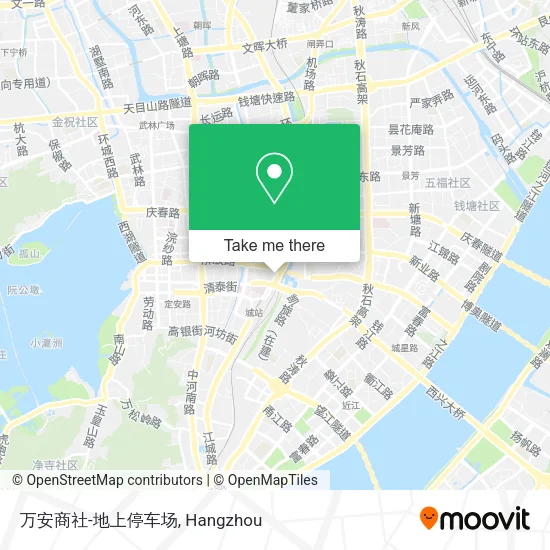 万安商社-地上停车场 map