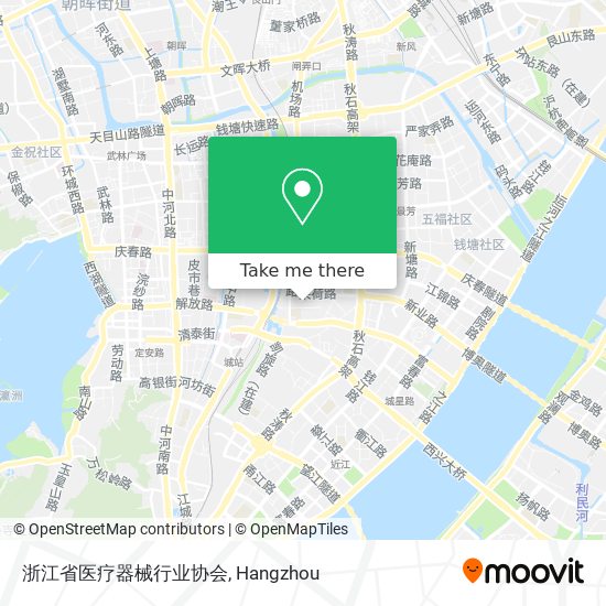 浙江省医疗器械行业协会 map