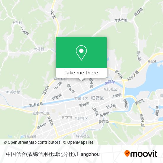 中国信合(衣锦信用社城北分社) map