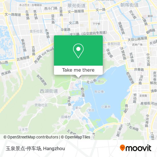玉泉景点-停车场 map