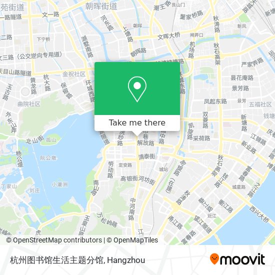 杭州图书馆生活主题分馆 map