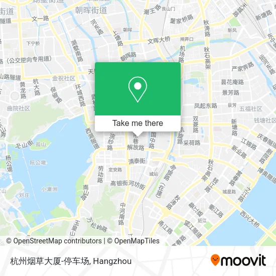 杭州烟草大厦-停车场 map