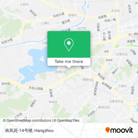 南凤苑-14号楼 map
