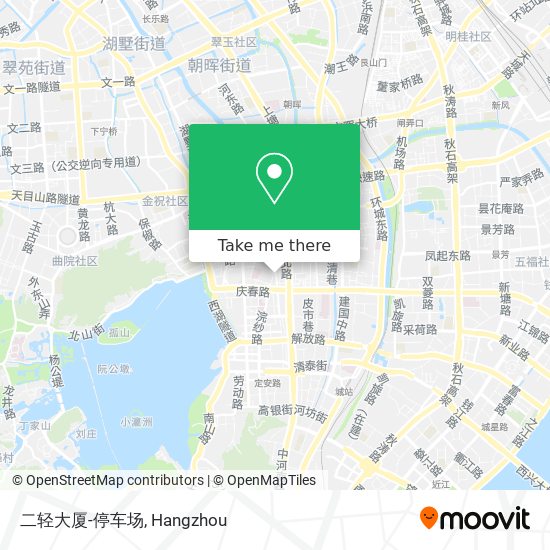 二轻大厦-停车场 map
