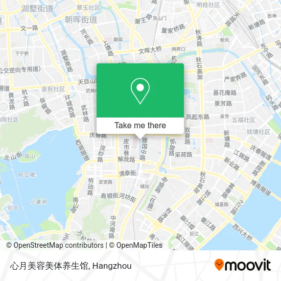 心月美容美体养生馆 map