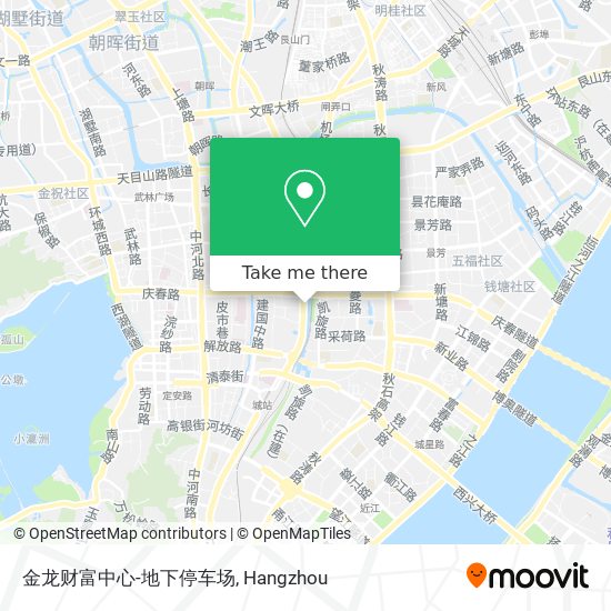 金龙财富中心-地下停车场 map