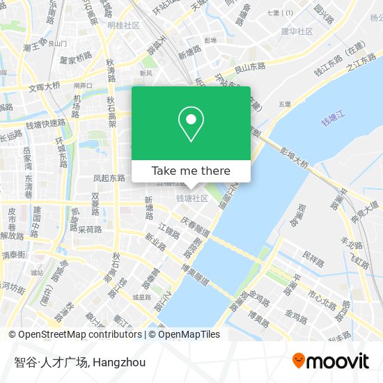 智谷·人才广场 map