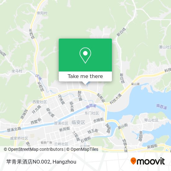 苹青果酒店NO.002 map