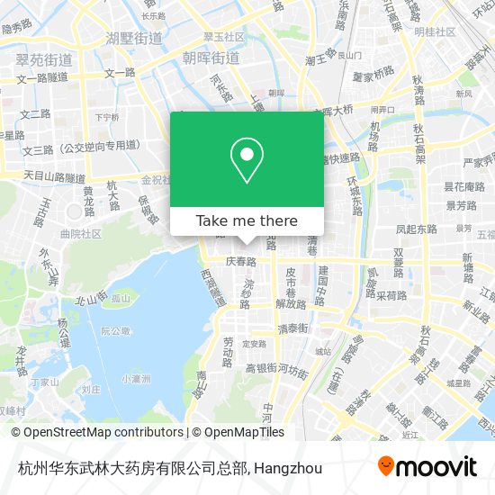 杭州华东武林大药房有限公司总部 map