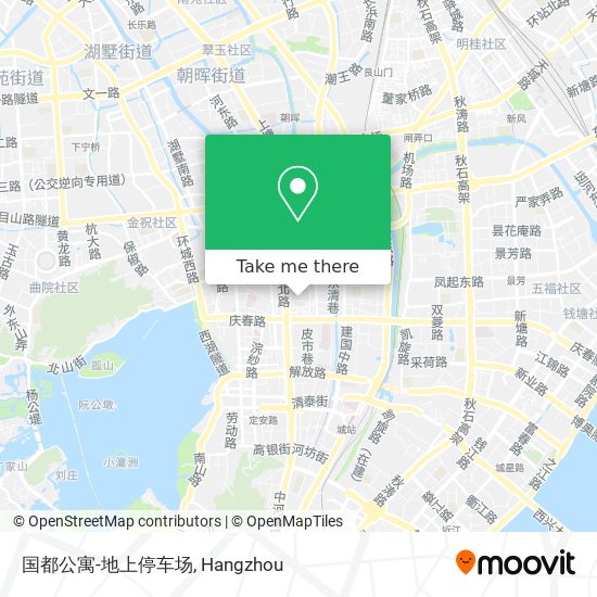 国都公寓-地上停车场 map