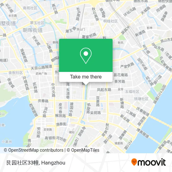 艮园社区33幢 map