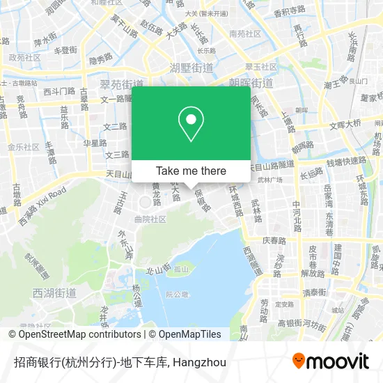招商银行(杭州分行)-地下车库 map