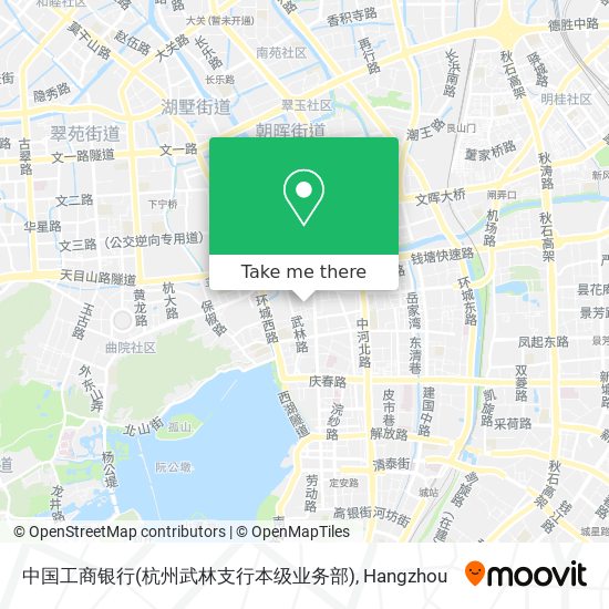 中国工商银行(杭州武林支行本级业务部) map