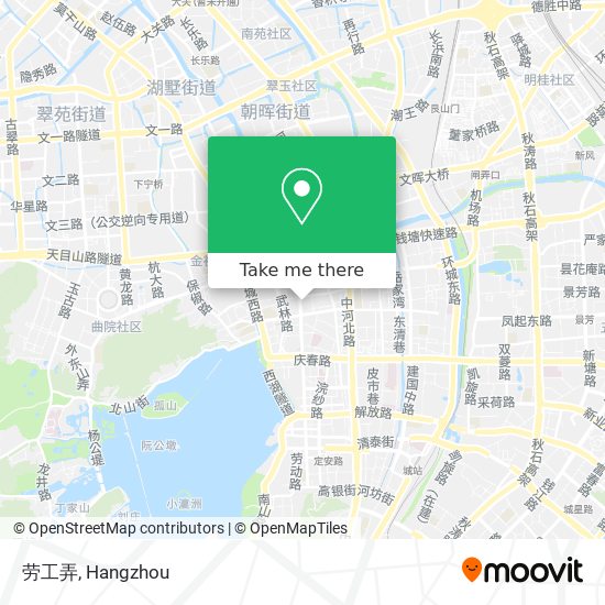 劳工弄 map