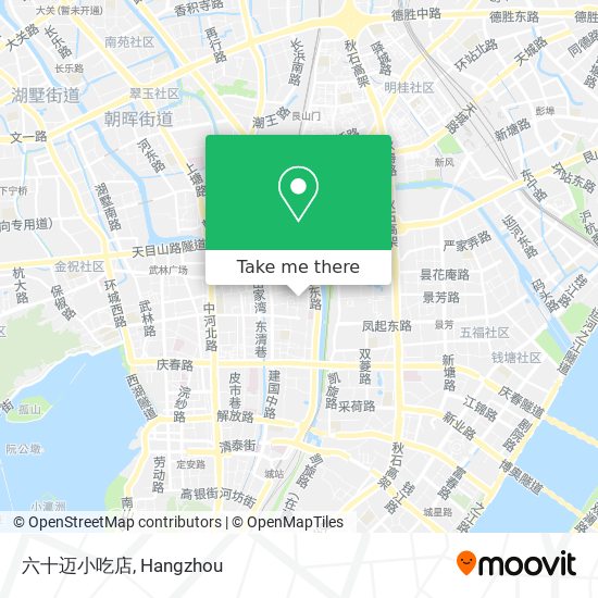 六十迈小吃店 map