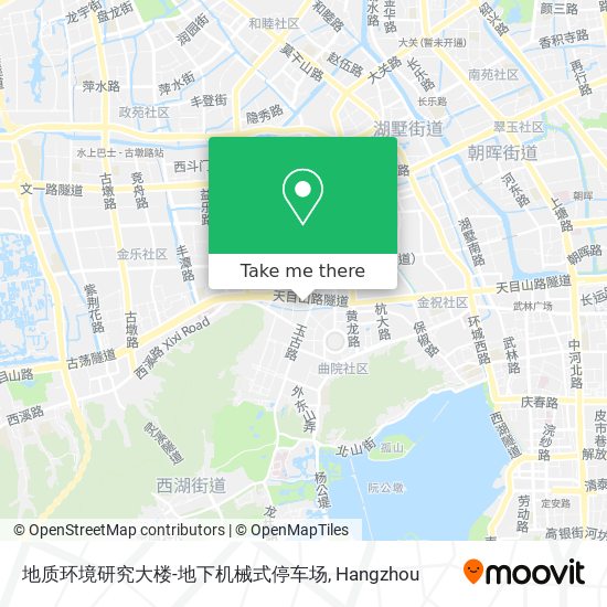 地质环境研究大楼-地下机械式停车场 map
