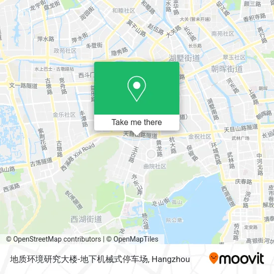 地质环境研究大楼-地下机械式停车场 map