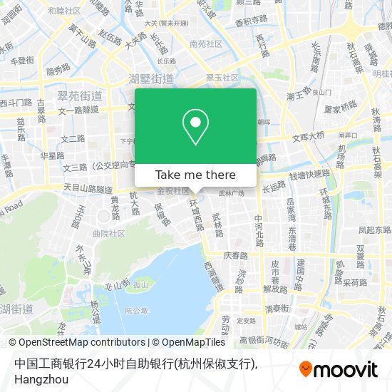 中国工商银行24小时自助银行(杭州保俶支行) map