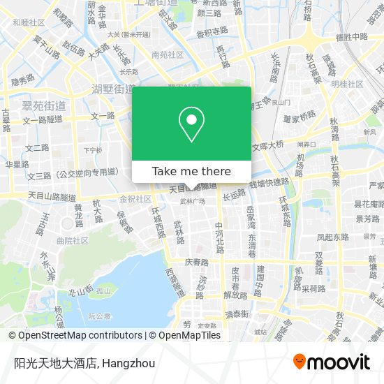 阳光天地大酒店 map