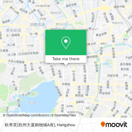 欧蒂芙(杭州大厦购物城A座) map